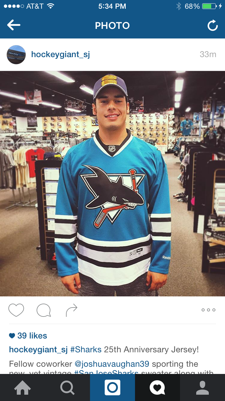 After searching for OVER 5 yearsthe elusive San Jose Sharks Reebok Black  Ice Fashion Jersey. : r/hockeyjerseys