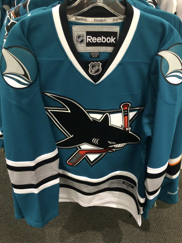 Sharks' throwback jersey leaked by local hockey store — icethetics.co