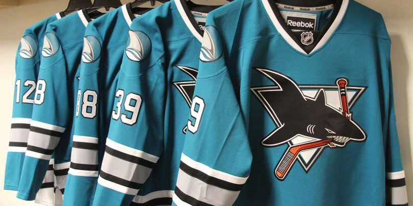 San Jose Sharks Stretch Jersey – 3 Red Rovers