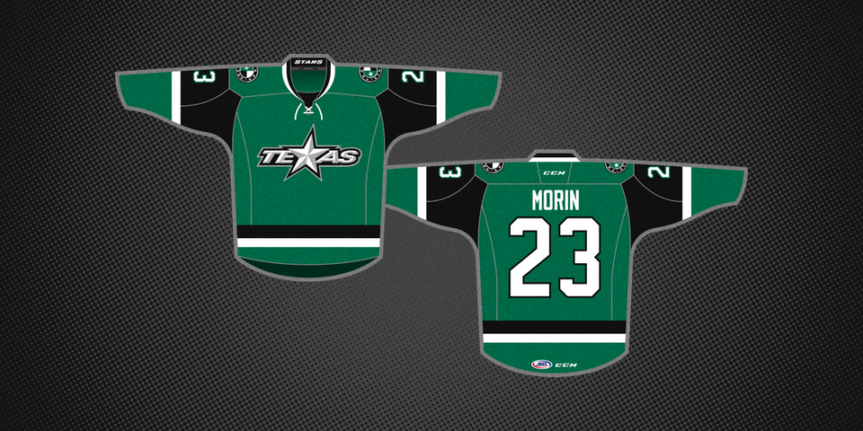 The best selling] Personalized AHL Texas Stars Mix jersey Style