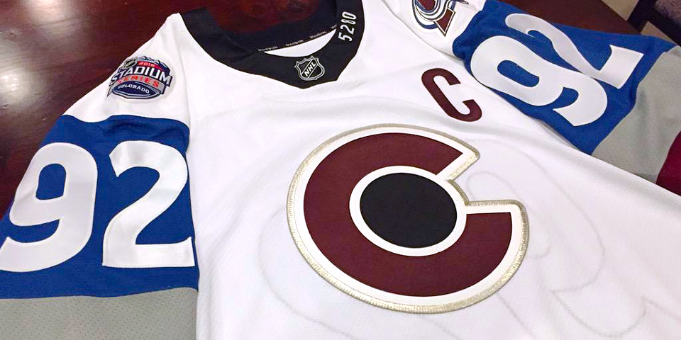 Colorado Avalanche NHL Lineup & Sweater Number Design