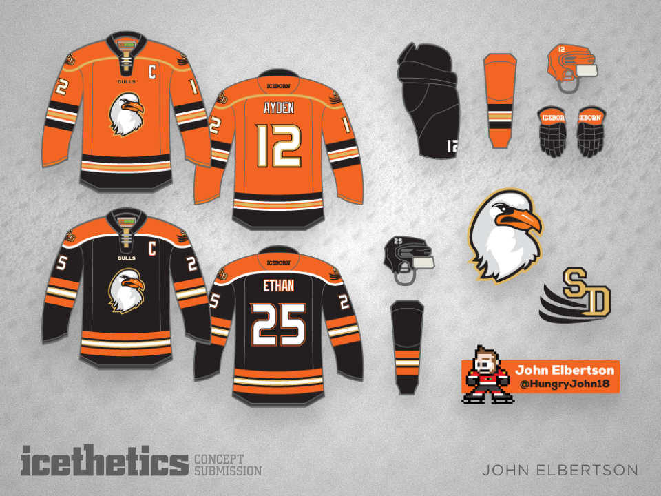 San Diego Gulls Unveil New Uniforms For AHL Debut – SportsLogos