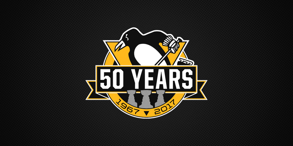 penguins 50 years jersey
