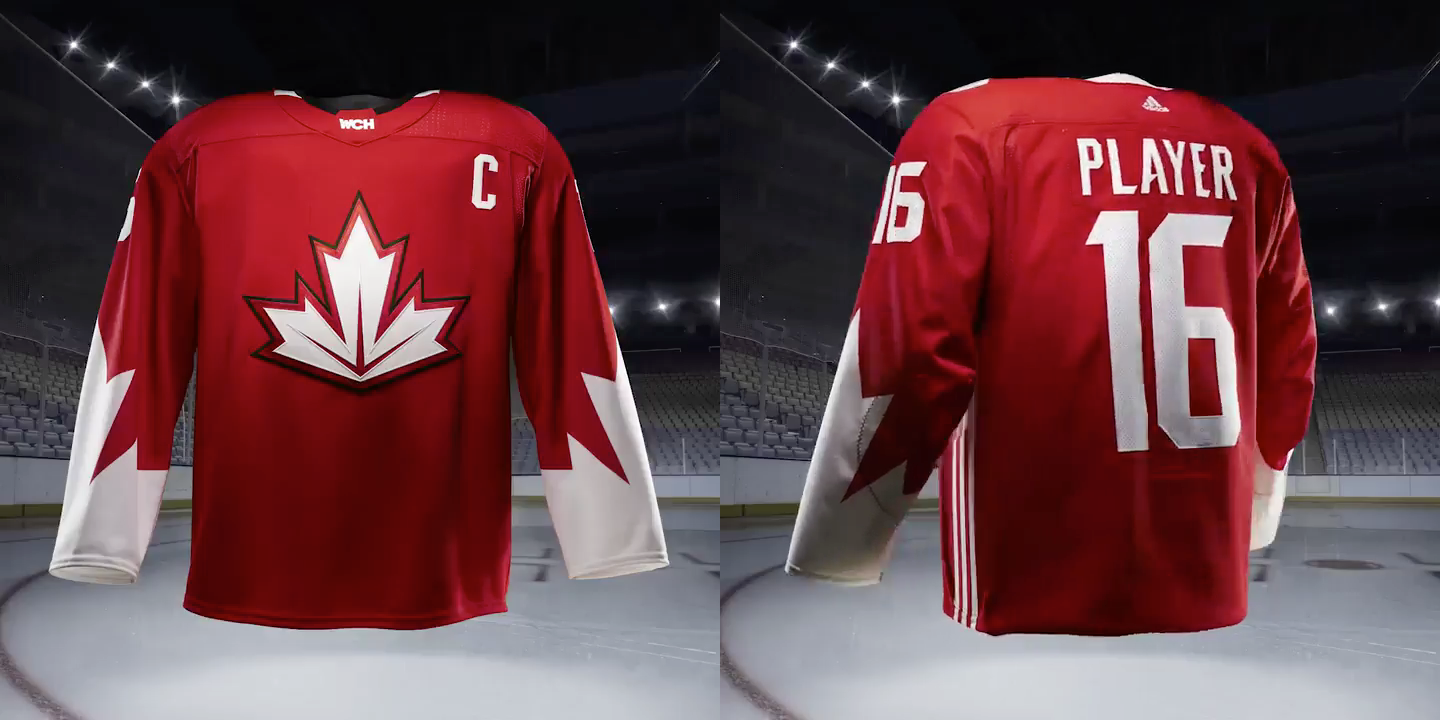 world cup of hockey canada jersey