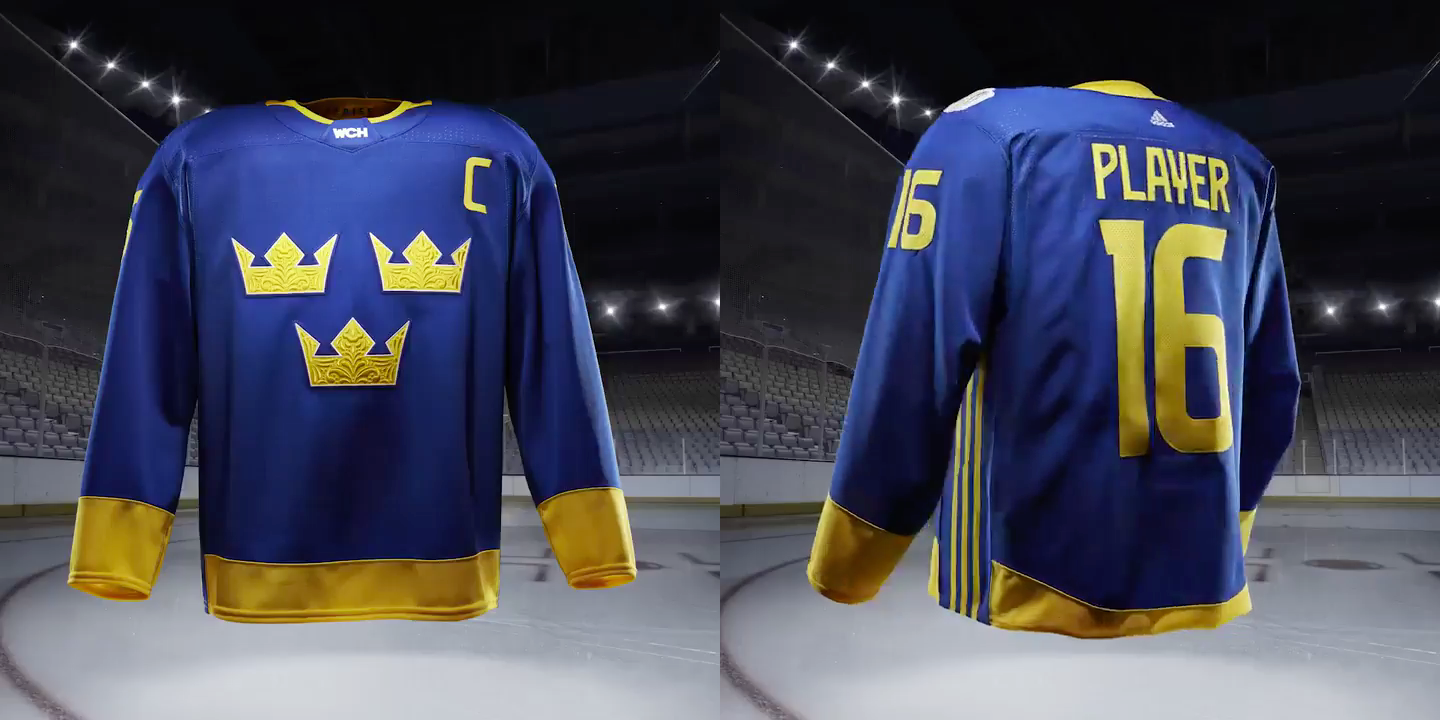 world cup hockey sweden jersey