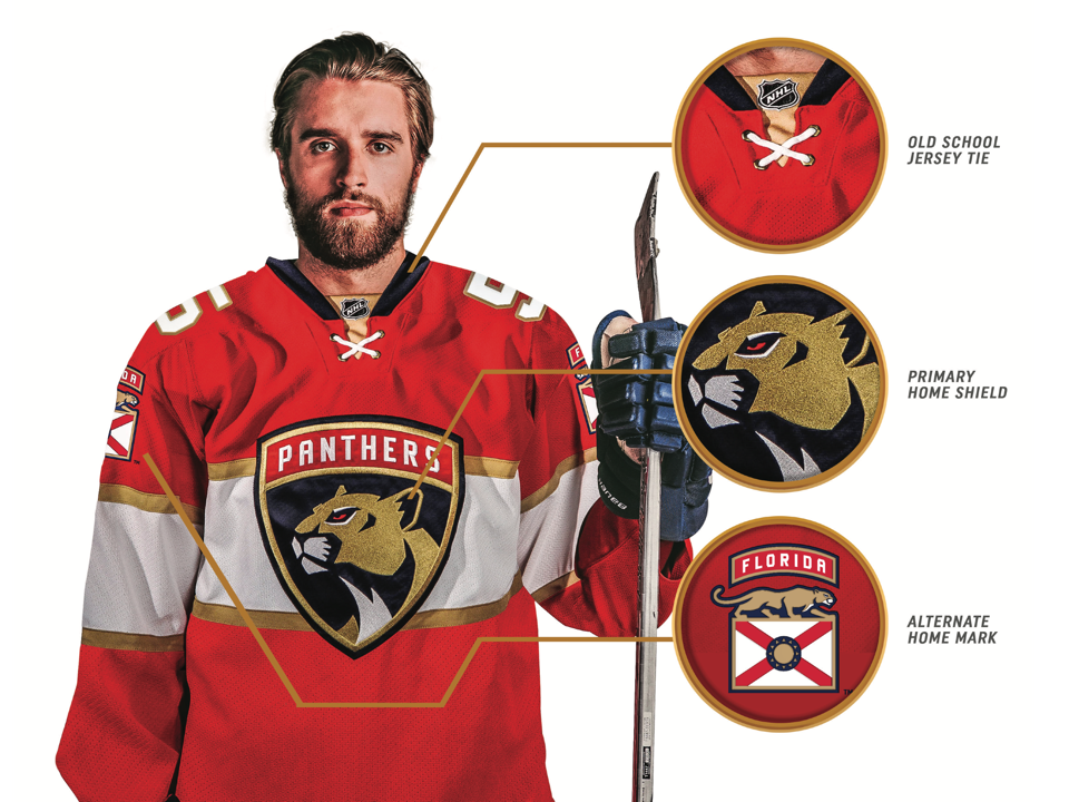 Florida Panthers unveil new logos 