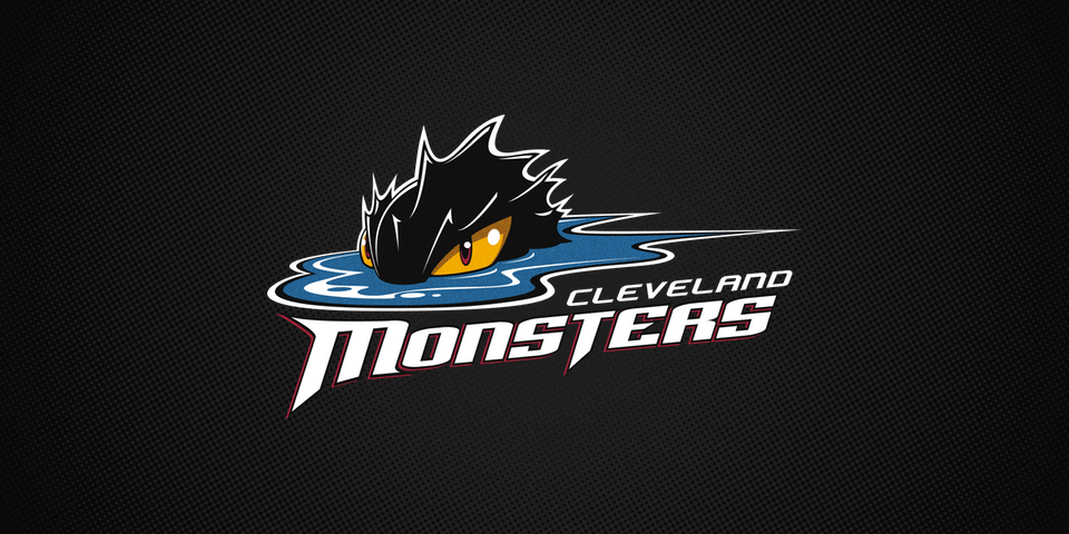 Cleveland Monsters Logo history