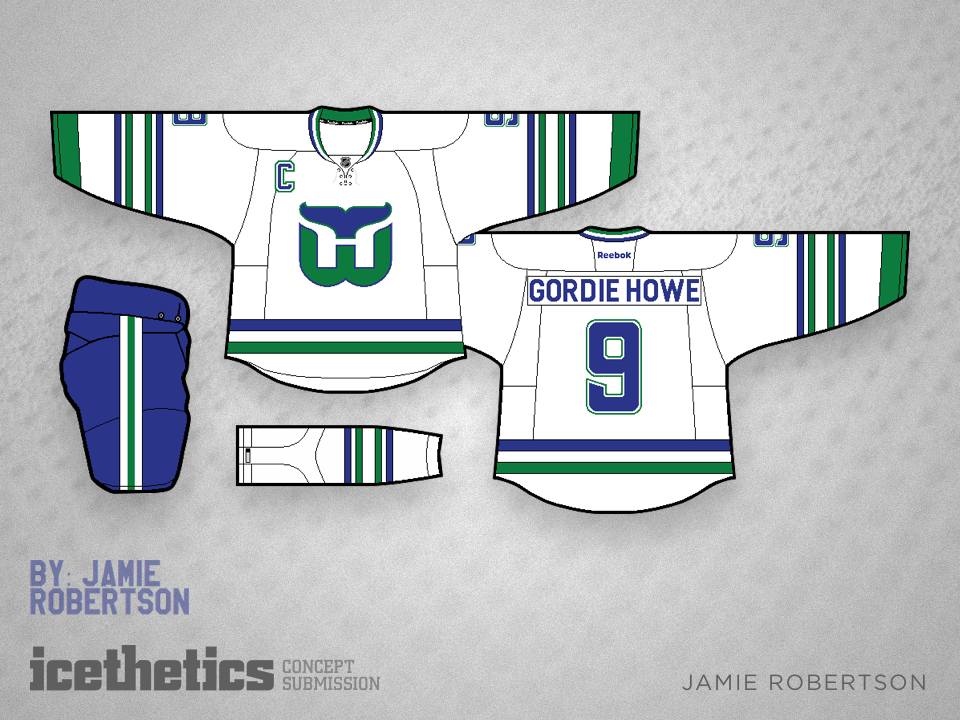 Hartford Whalers Jersey Concepts