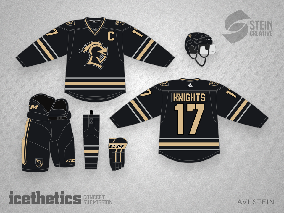 Las Vegas Black Knights Jersey Concept 