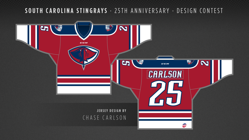 charleston stingrays jersey