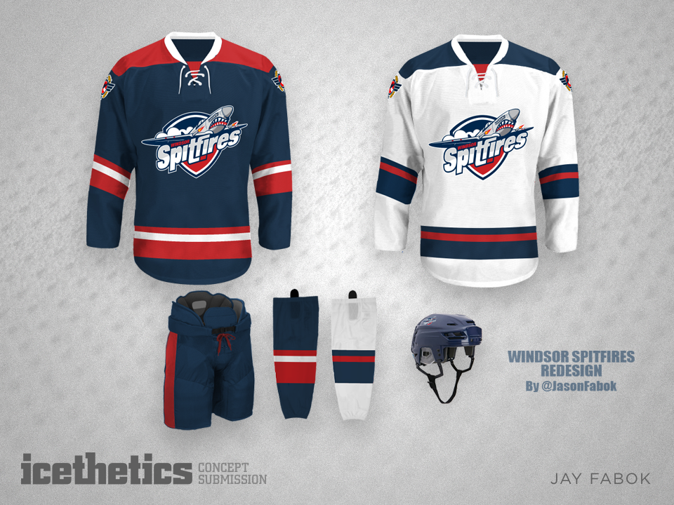 Spitfires unveil Winter Classic jersey