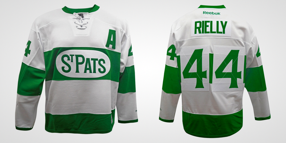 The Leafs are giving away their unused St. Pats jerseys to