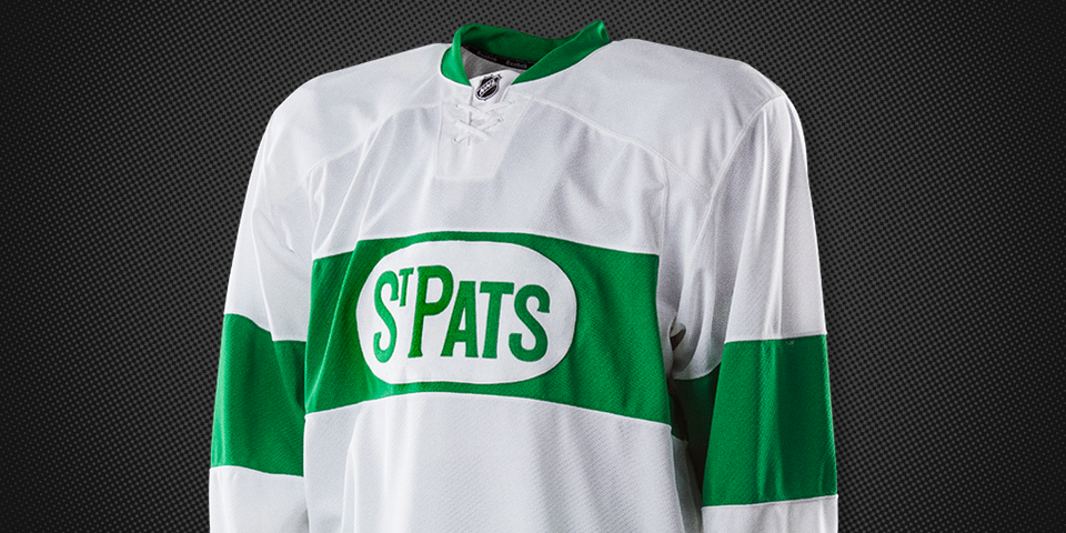 Leafs Go Green, Unveil St Pats Throwback Uniform – SportsLogos.Net