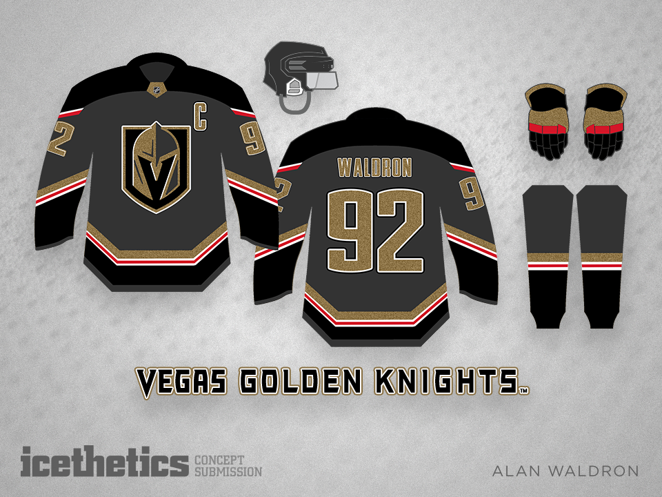 Vegas Golden Knights Jersey Concepts 