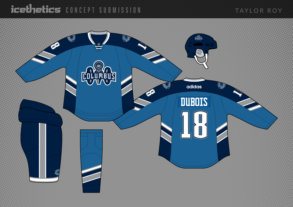 Blue Jackets jersey concept (ig:@lucsdesign91) : r/BlueJackets