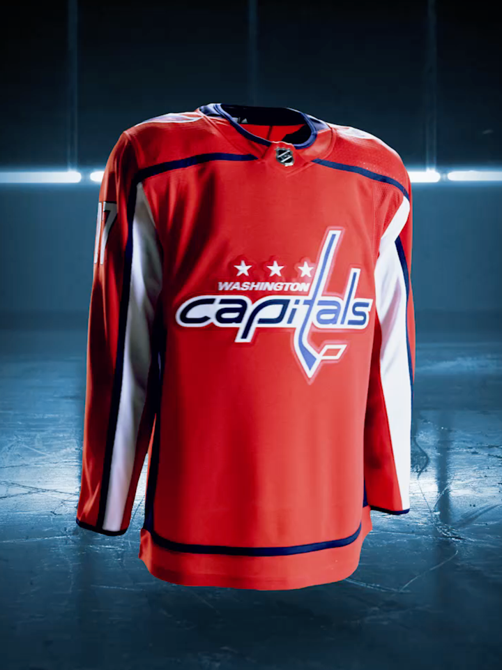 Capitals officially unveil new Adidas practice jerseys during