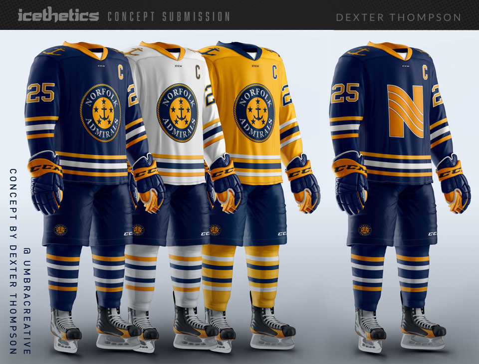 NHL 20 - Norfolk Admirals Uniforms - All Franchise History Uniforms Teams  Ratings & Stats 