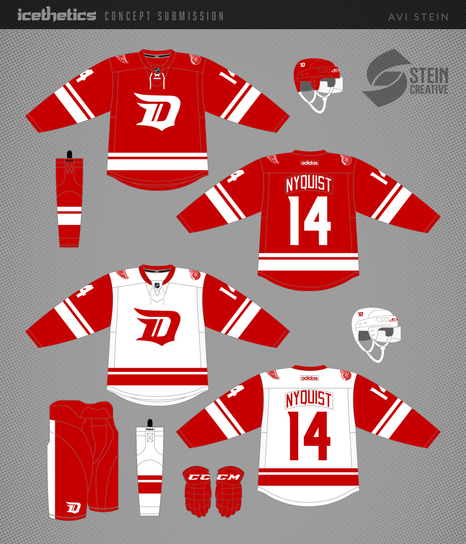Designer creates octopus-inspired Red Wings heritage jersey concept -  WingsNation