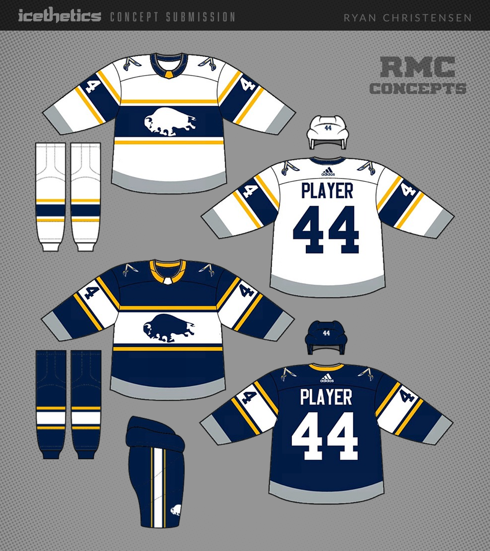 OC] Buffalo Sabres - A Journey Through the Decades jersey mock-ups :  r/sabres