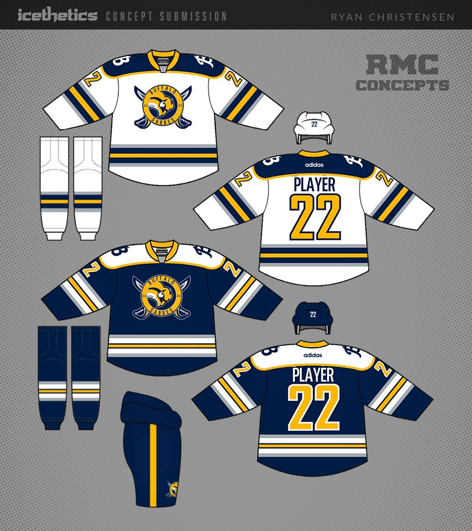 Concepts for the Sabres “Reverse Retro” Jersey – Two in the Box