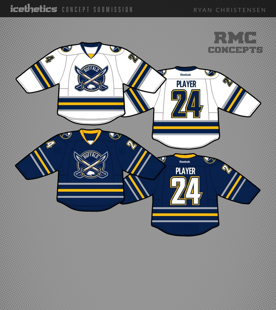 Artist designs beautiful Buffalo Sabres jersey concept for 2018