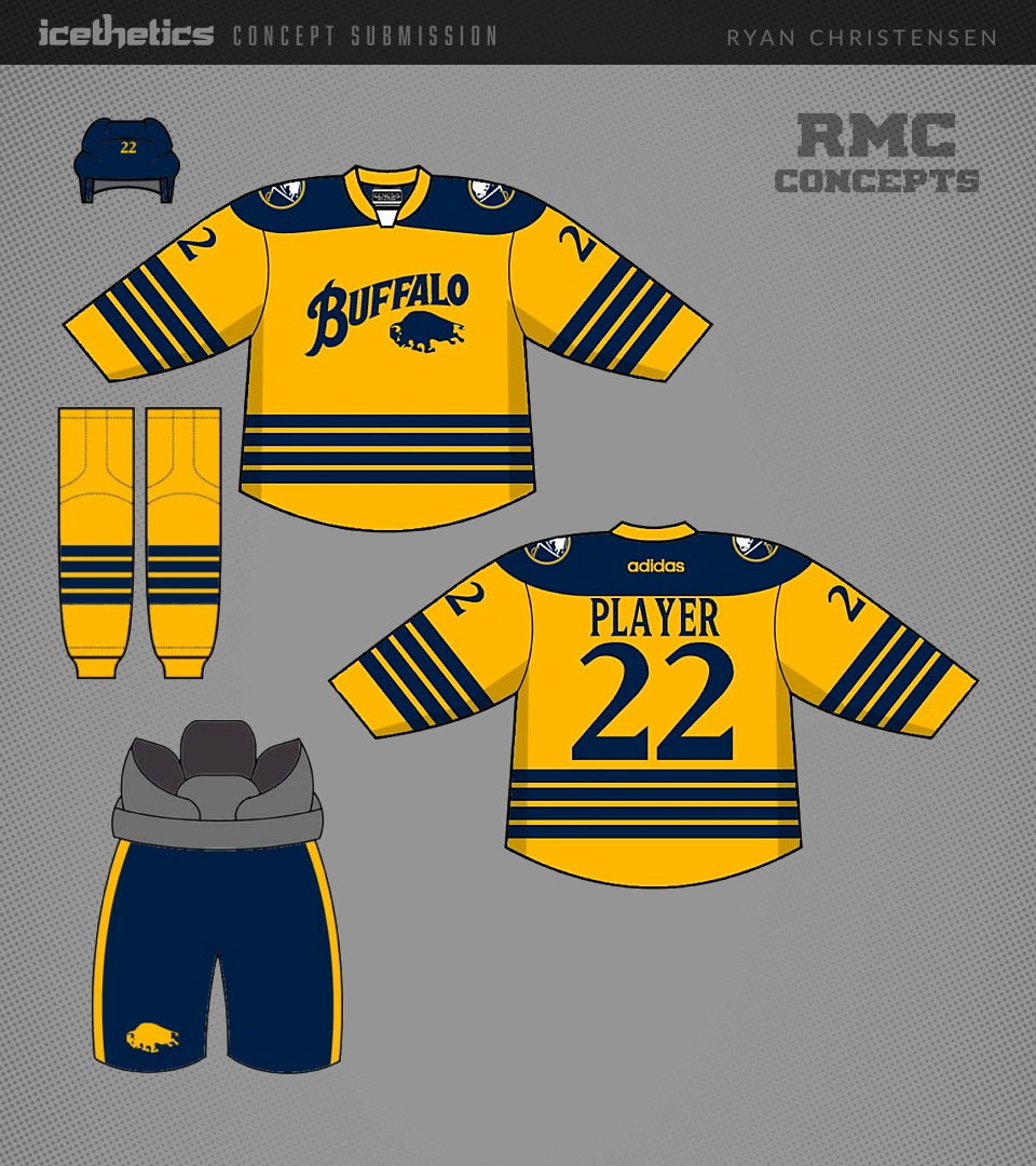 Artist designs beautiful Buffalo Sabres jersey concept for 2018