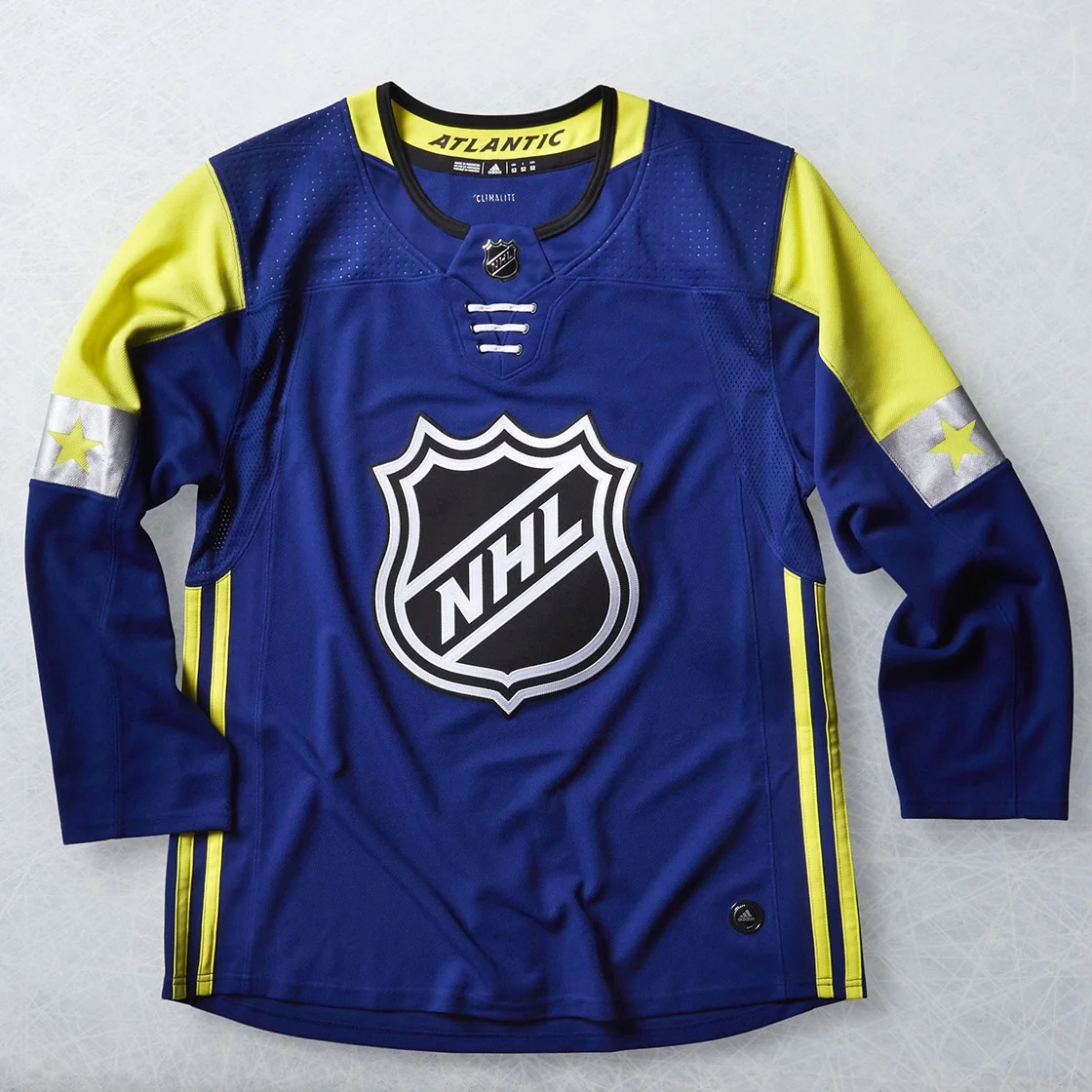 2018 nhl all star jerseys