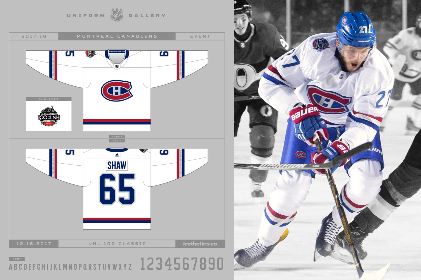 canadiens outdoor jersey