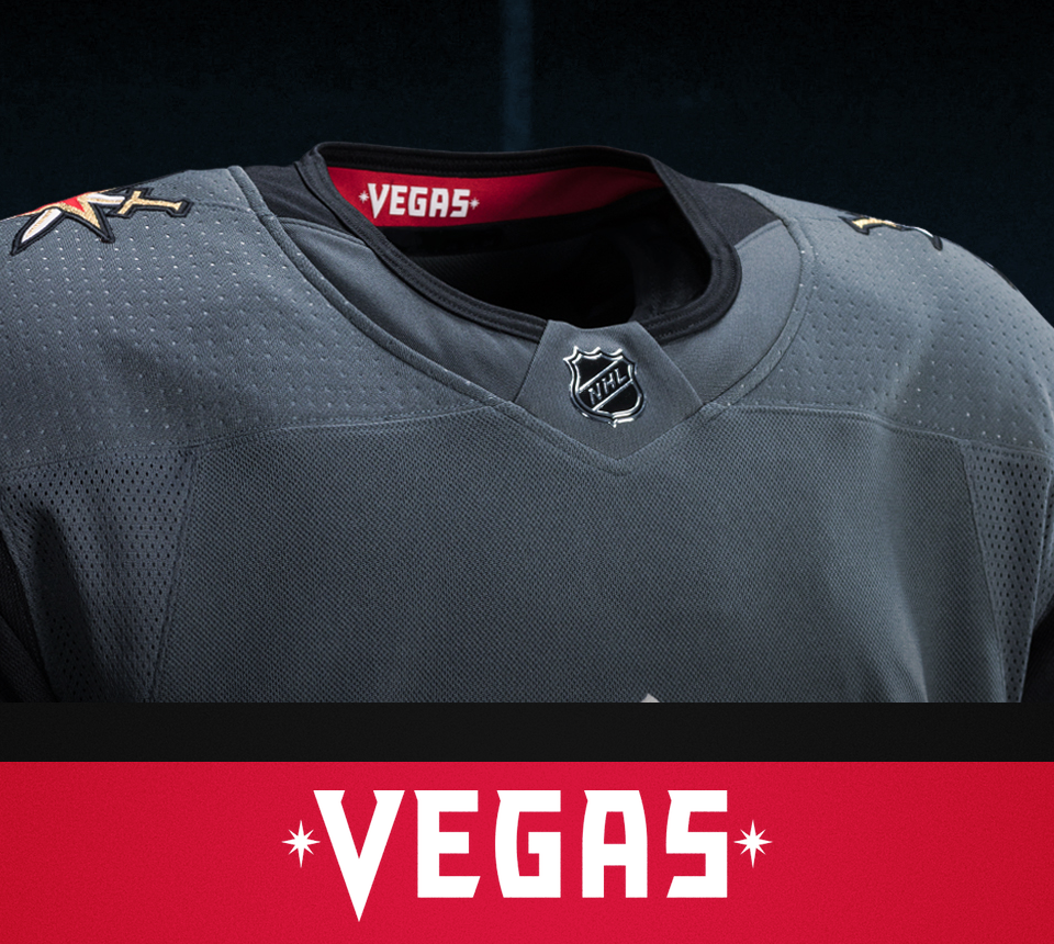 Vegas Golden Knights - The inside collar of our jersey will
