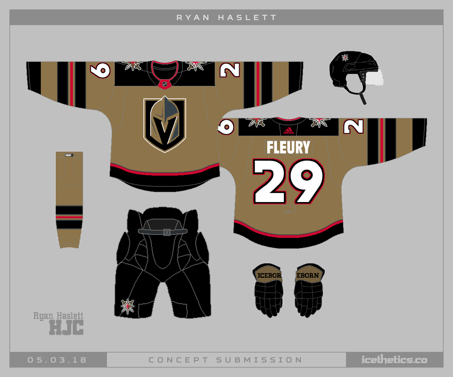 vgk 3rd jersey