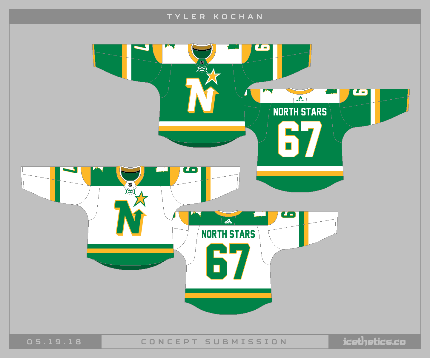 Minnesota North Stars Jersey