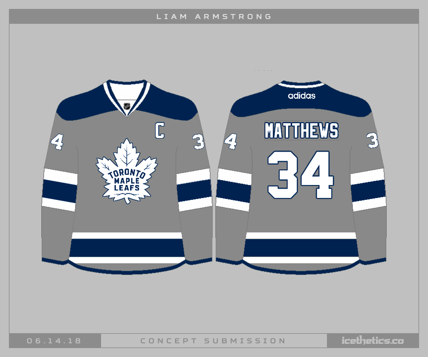 toronto maple leafs jersey concepts