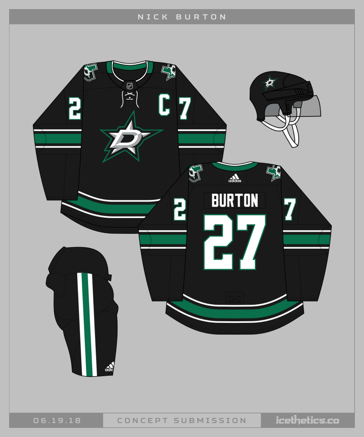 dallas stars alternate jersey 2018