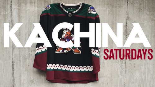 Arizona Coyotes on X: It's back, but with a twist! Our fellas will be  wearing these Noche con Los Yotes warmup jerseys on the ice on Monday, and  one could be yours.