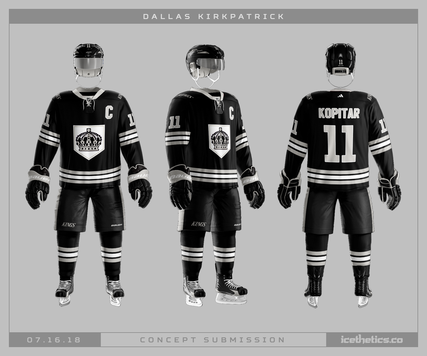 3 LA KINGS CONCEPT JERSEYS : r/nhl