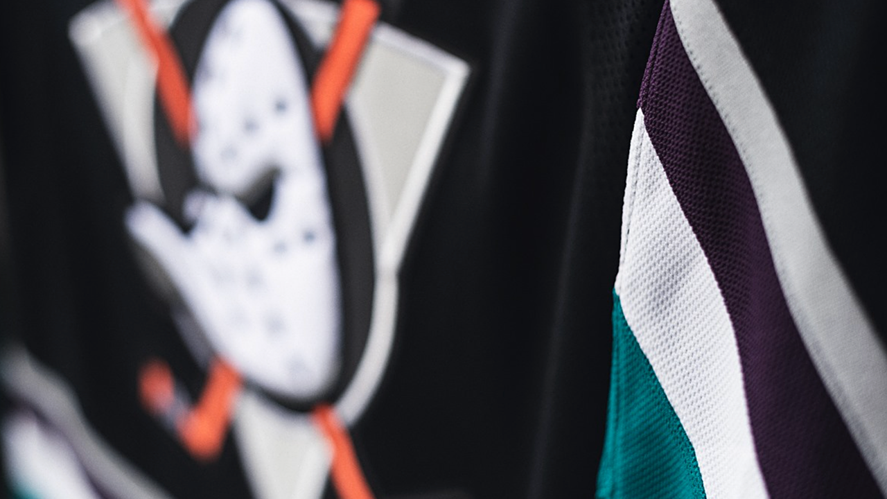 Ducks officially debut orange third jersey —