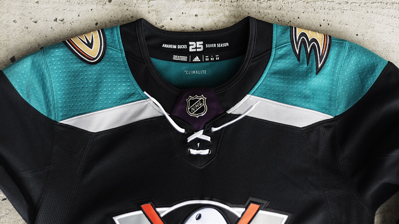 Ducks reveal their new third jersey for their 25th anniversary
