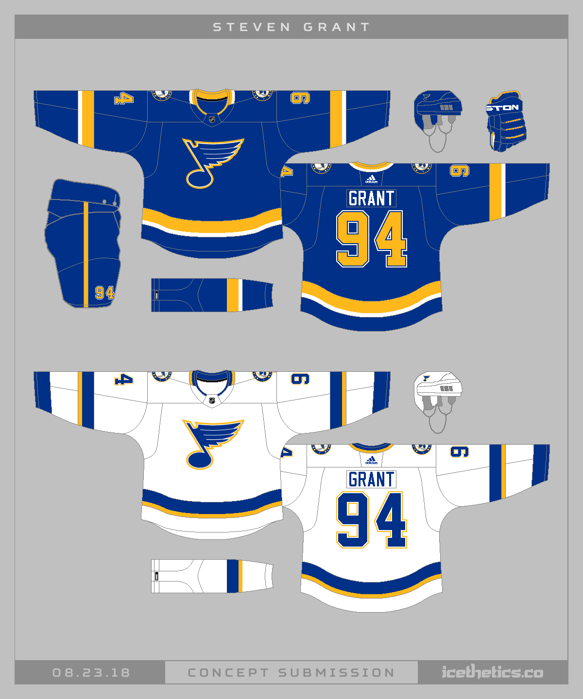 St. Louis Blues unveil new jerseys