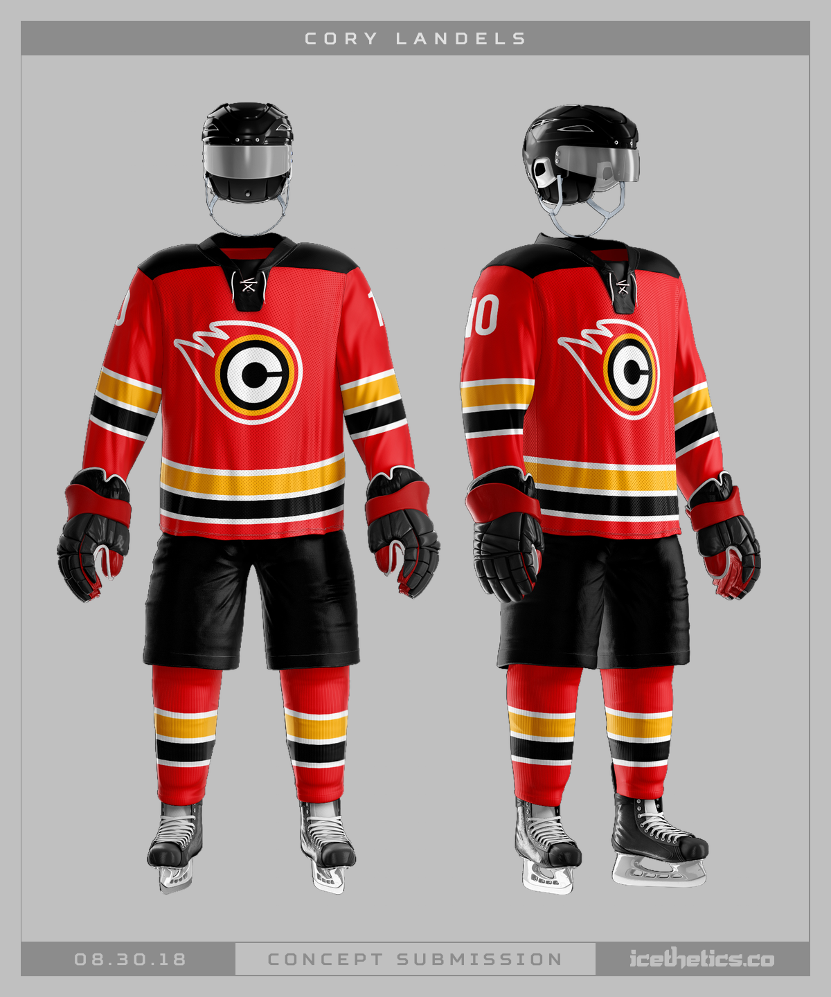 Flames Unveil New Uniforms! - NHLToL - icethetics.info