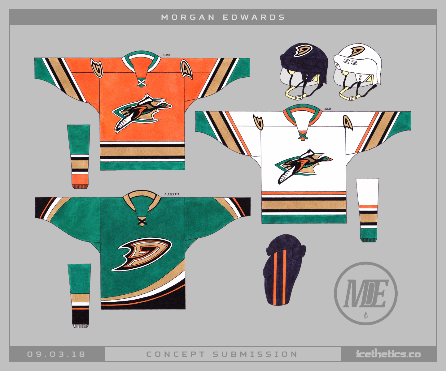 anaheim ducks first jersey