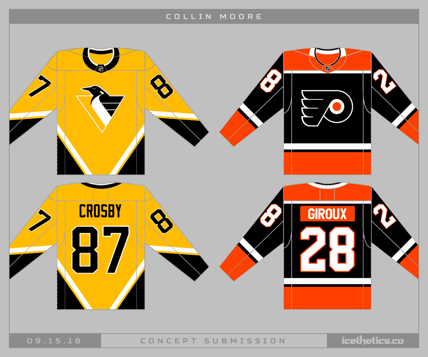 Part 2. Since the Stadium Series was this weekend, figured I'd show some stadium  series concepts I've made for fun. (Eastern Conference) : r/nhl