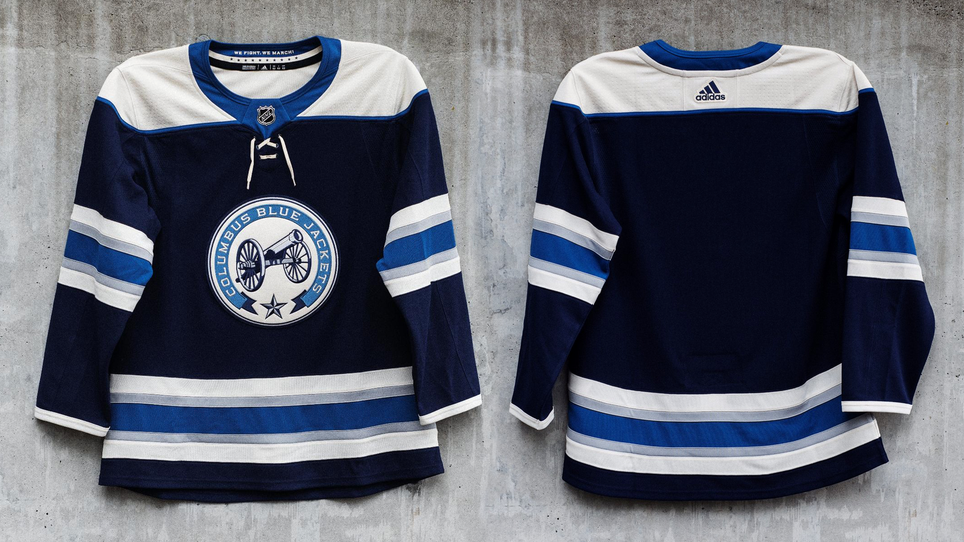 old columbus blue jackets jersey