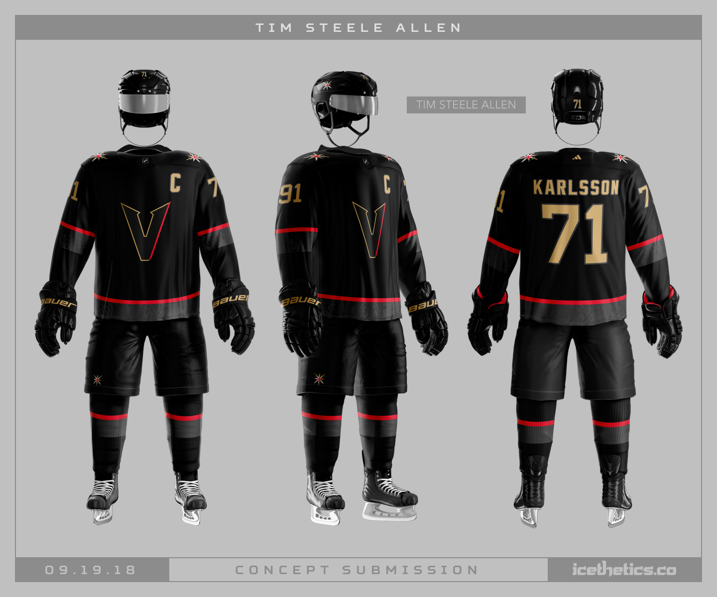 Vegas Golden Knights Concept Jersey