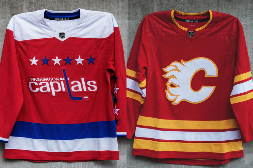 Capitals, Flames kembali ke sepertiga retro merah untuk 2018-19 — icethetics.co