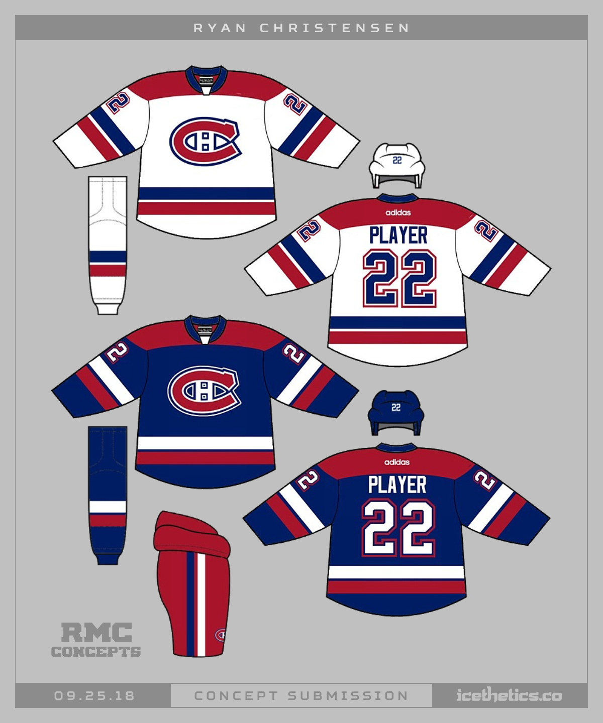 Montreal Canadiens - Expos Tribute Sweater - Concepts - Chris