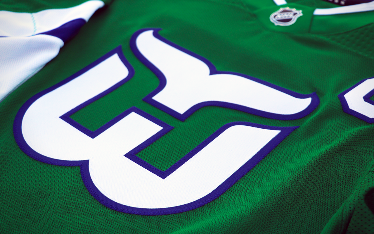 The Hartford Yard Goats fired a shot at the Hurricanes for wearing the  Whalers' jersey - Article - Bardown