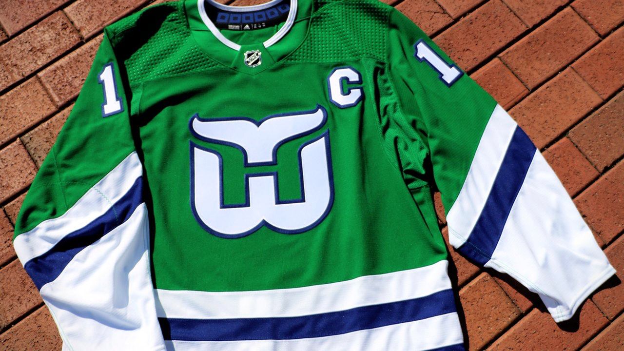Hurricanes bring back Hartford Whalers jerseys for 2018-19 - Daily Faceoff
