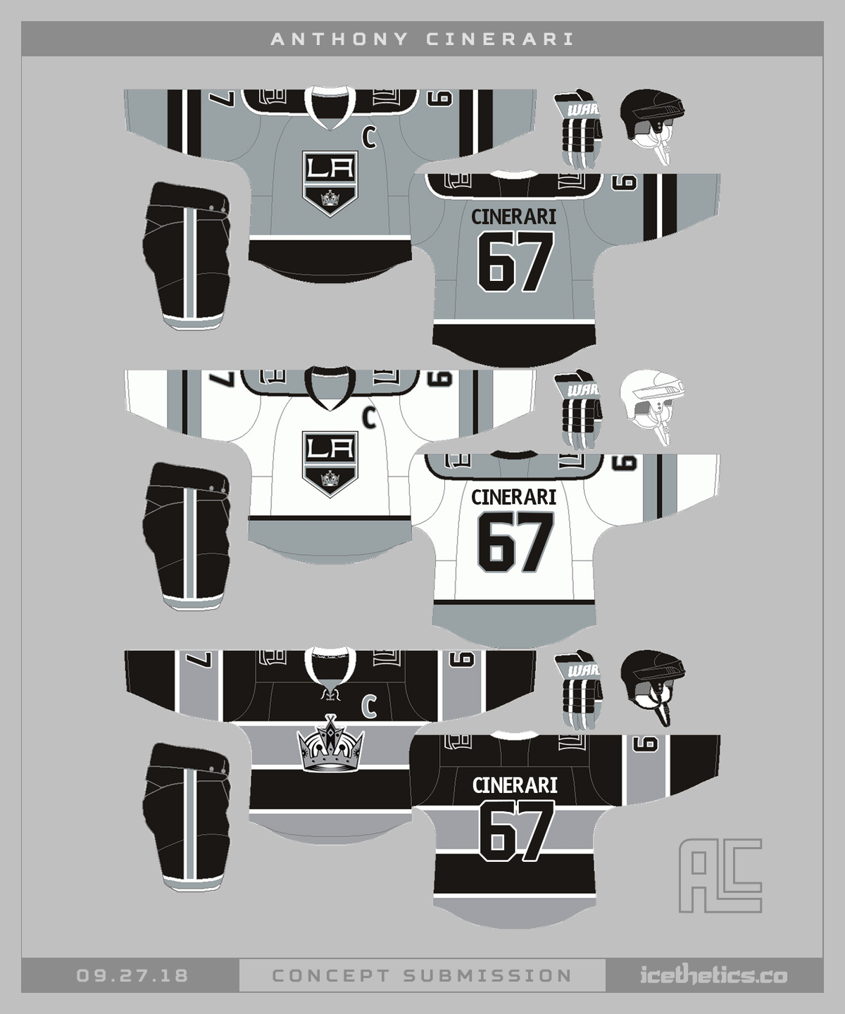 la kings jersey concepts