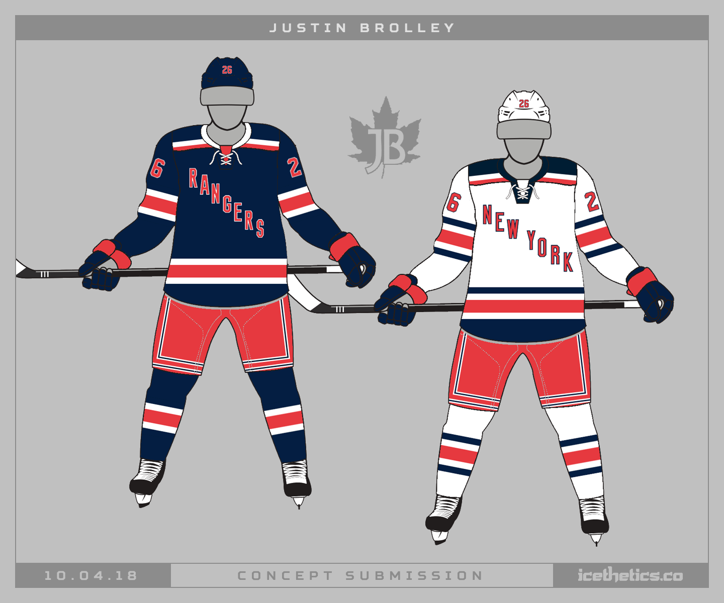 new york rangers old school jersey