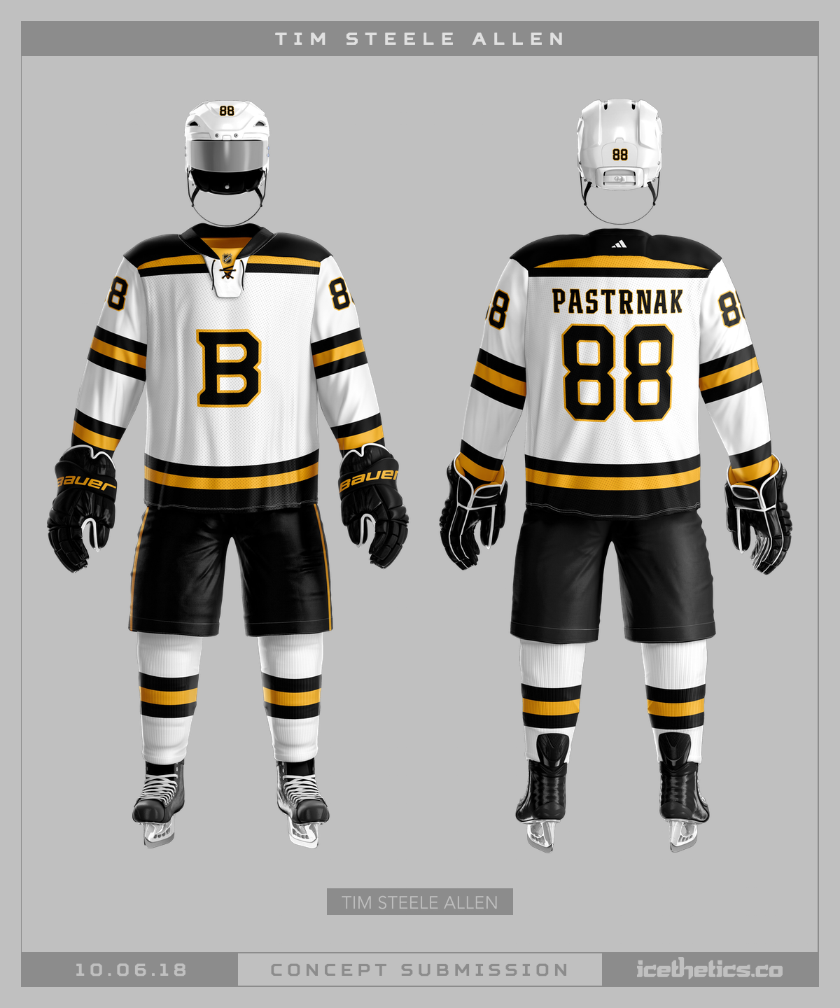 Bruins Unveil Third Jersey! - Blog - icethetics.info